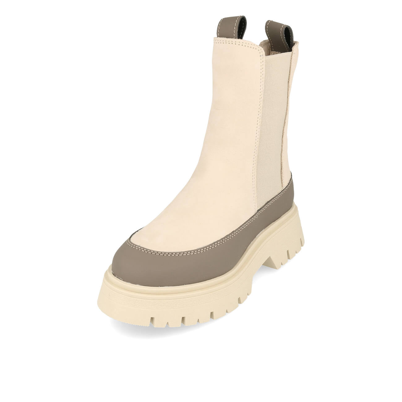 Tamaris 25461-29-370 Chelsea Boots Damskie Antelope Taupe