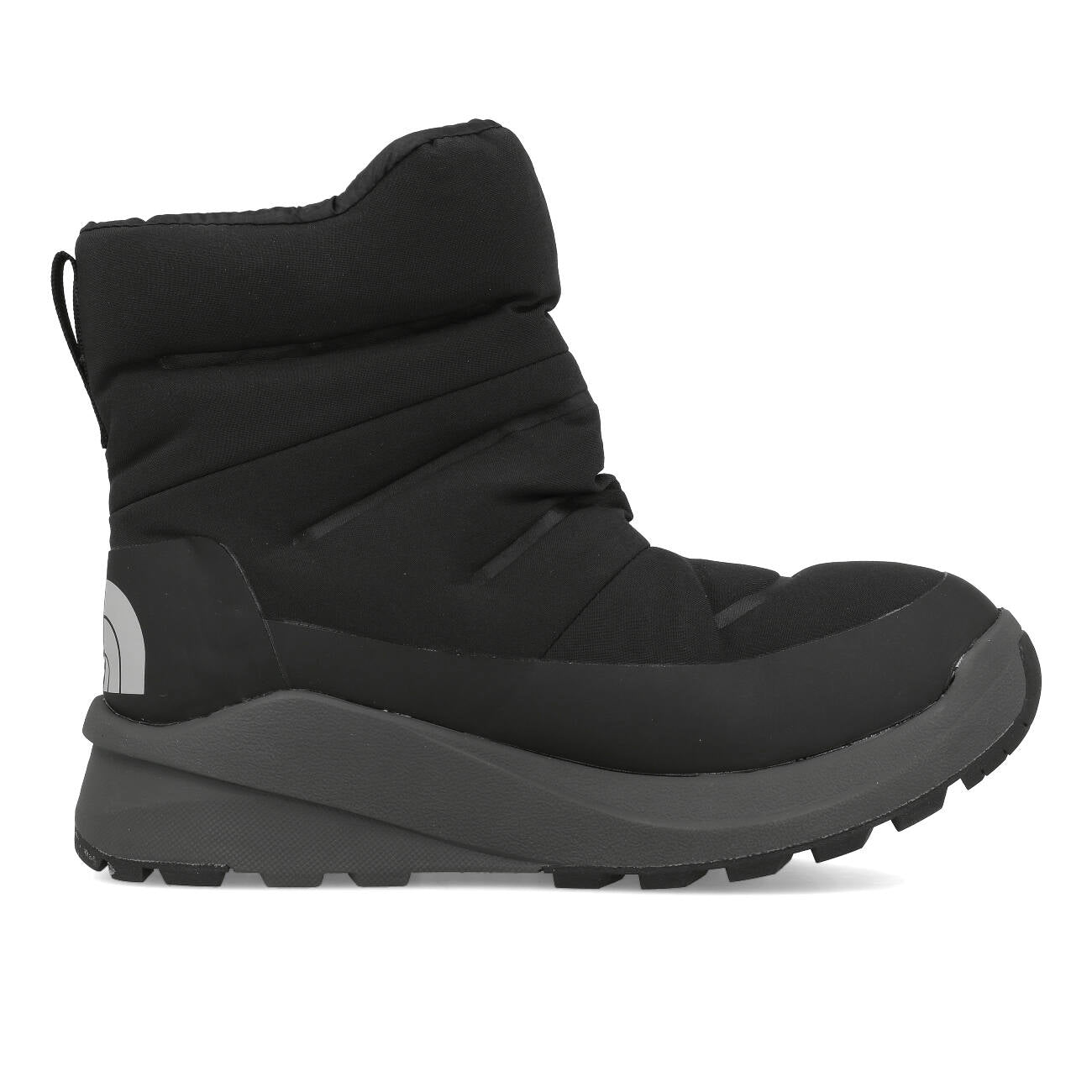 The North Face W Nuptse II Bootie WP Damskie TNF Black Asphalt Grey