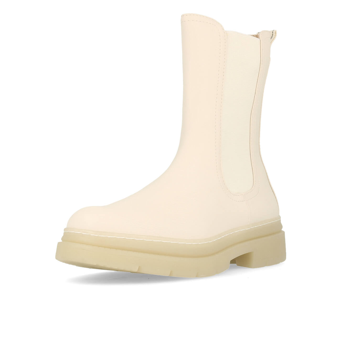 Tamaris 25452-29-458 Botki Chelsea damskie, kolor Ivory Uni