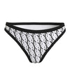 Calvin Klein Dół Bikini Damski Monogram White