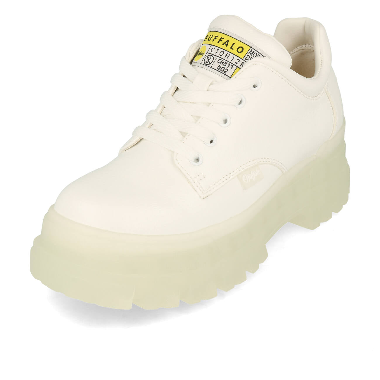 Buffalo Aspha CLS Shoe Flat Damskie Imi Nappa White