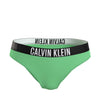 Calvin Klein Classic Bikini Figi Damskie Ultra Green