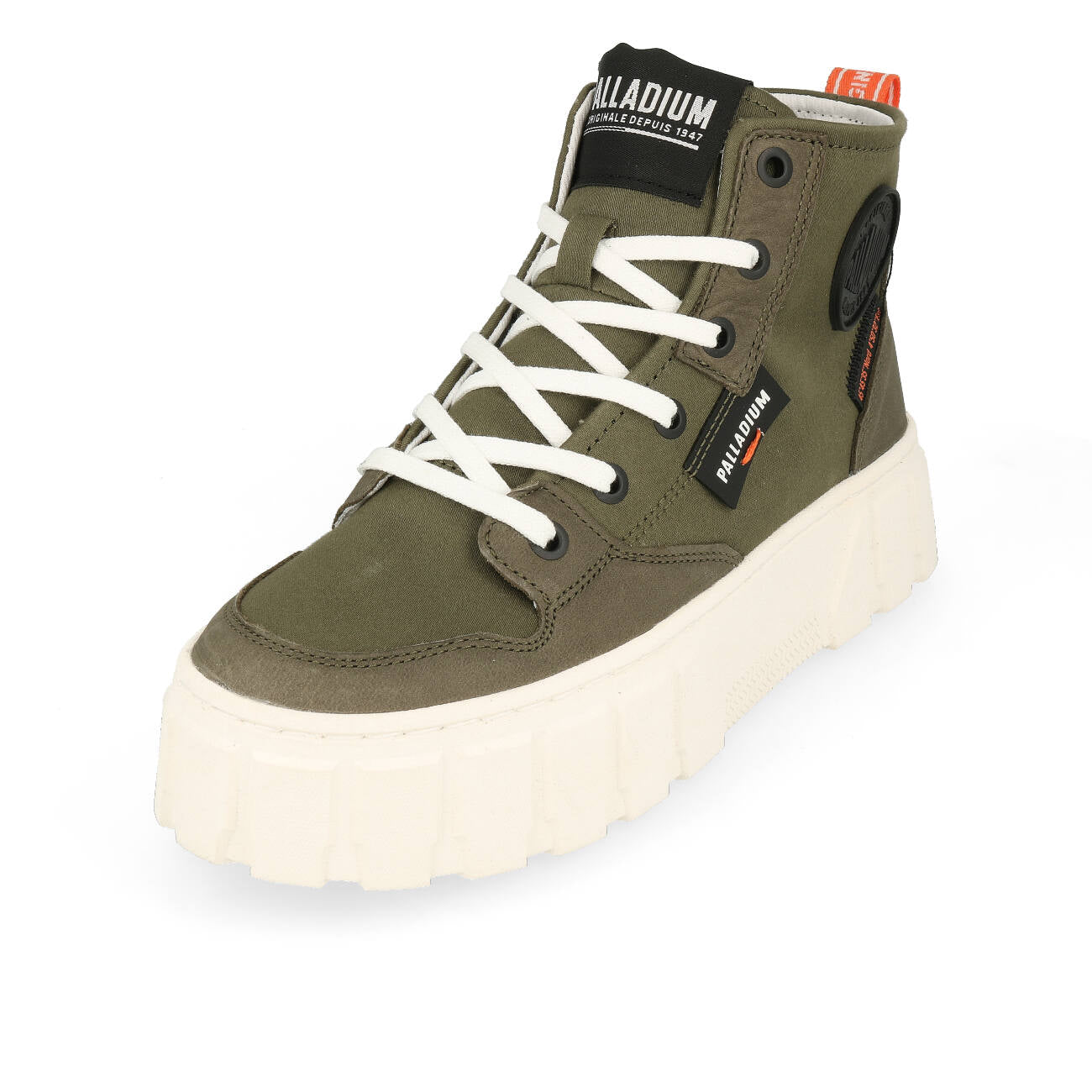 Palladium Pallatower Hi Damskie Olive Night