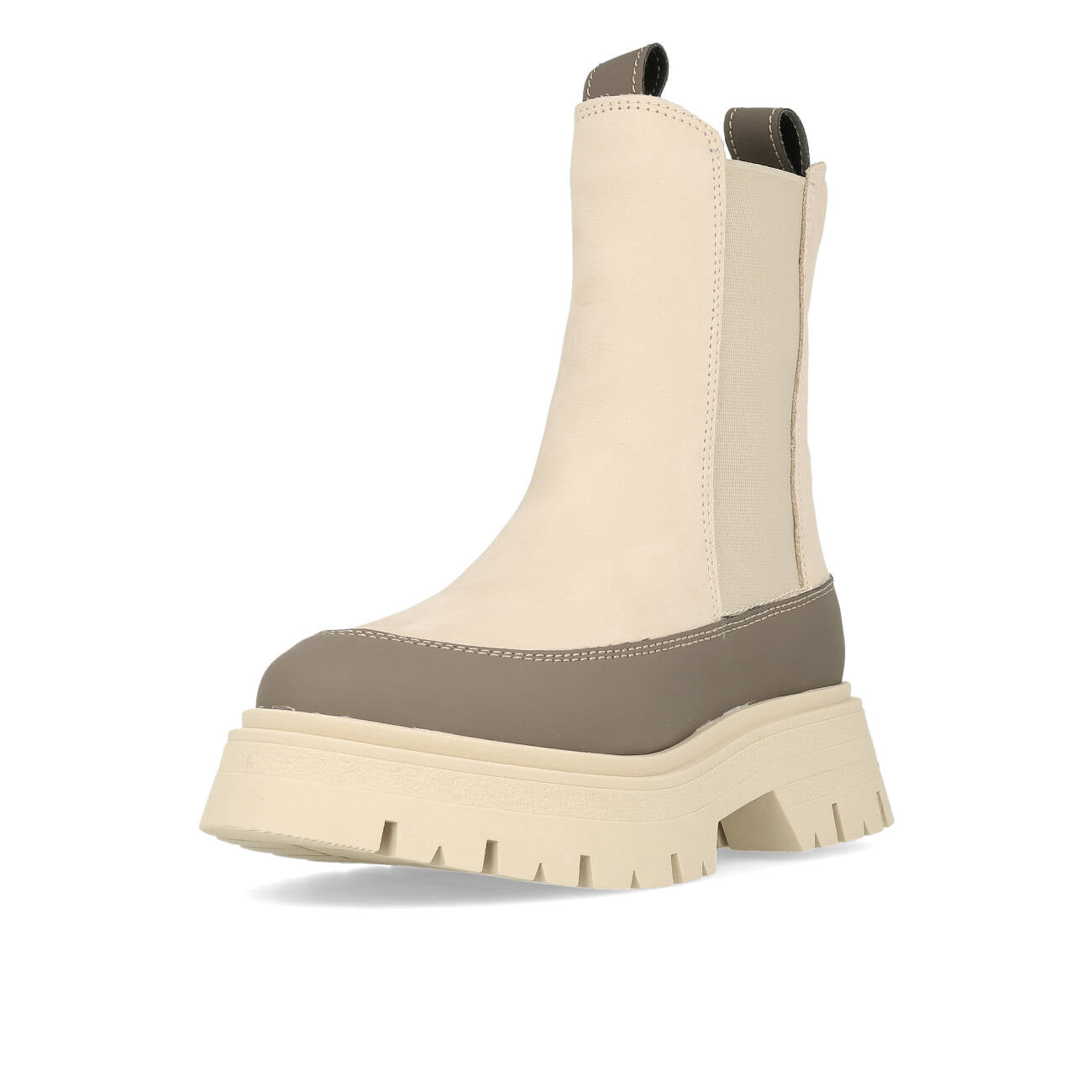 Tamaris 25461-29-370 Chelsea Boots Damskie Antelope Taupe