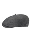 Brixton Brood Snap Cap szaro-czarna