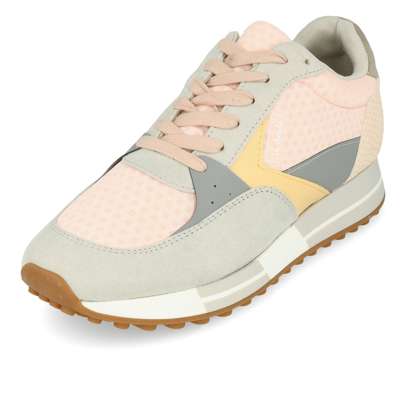 La Strada 2101586 Sneakersy damskie szare Nude Multi