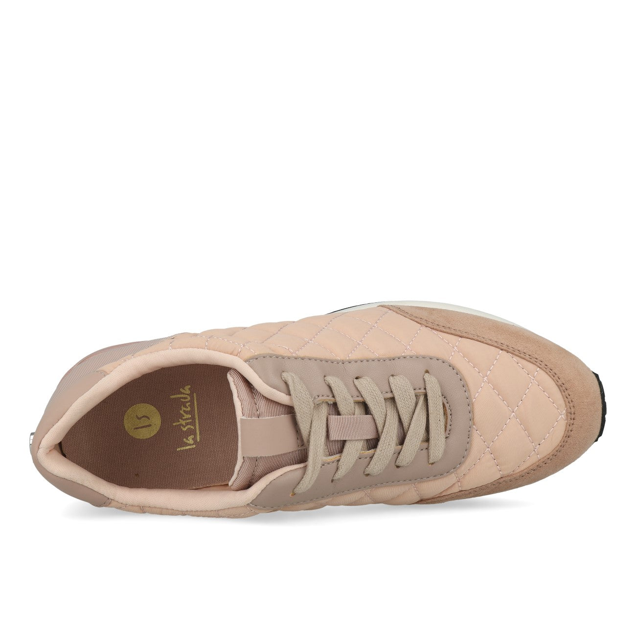 La Strada 2002408 Damskie sneakersy różowe Mircro Nylon Stitch