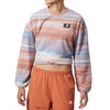 New Balance NB All Terrain Print Crew damska biała multikolor