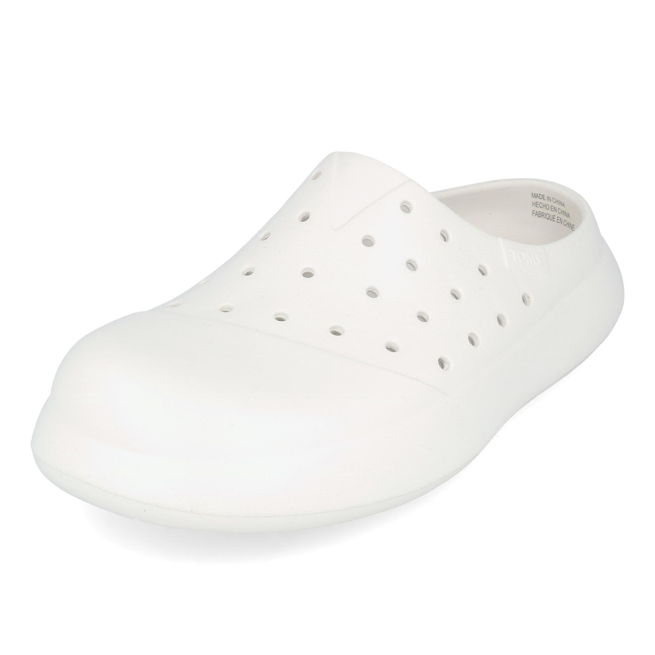 Toms Damskie Klapki Alpargata Mallow Molded Białe Eco EVA
