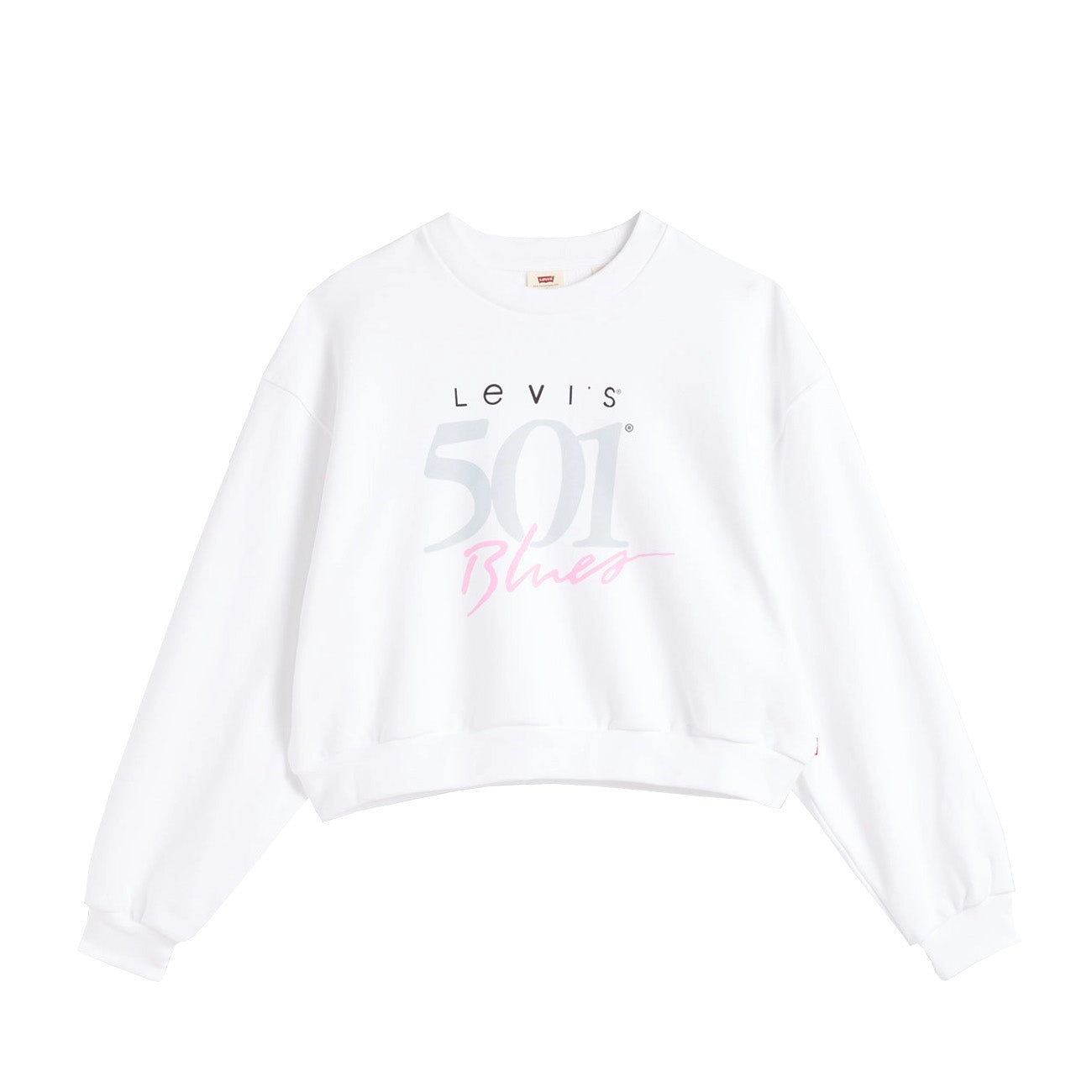 Bluza damska Levi's Graphic Vintage Crew 501 W Blues Bright White