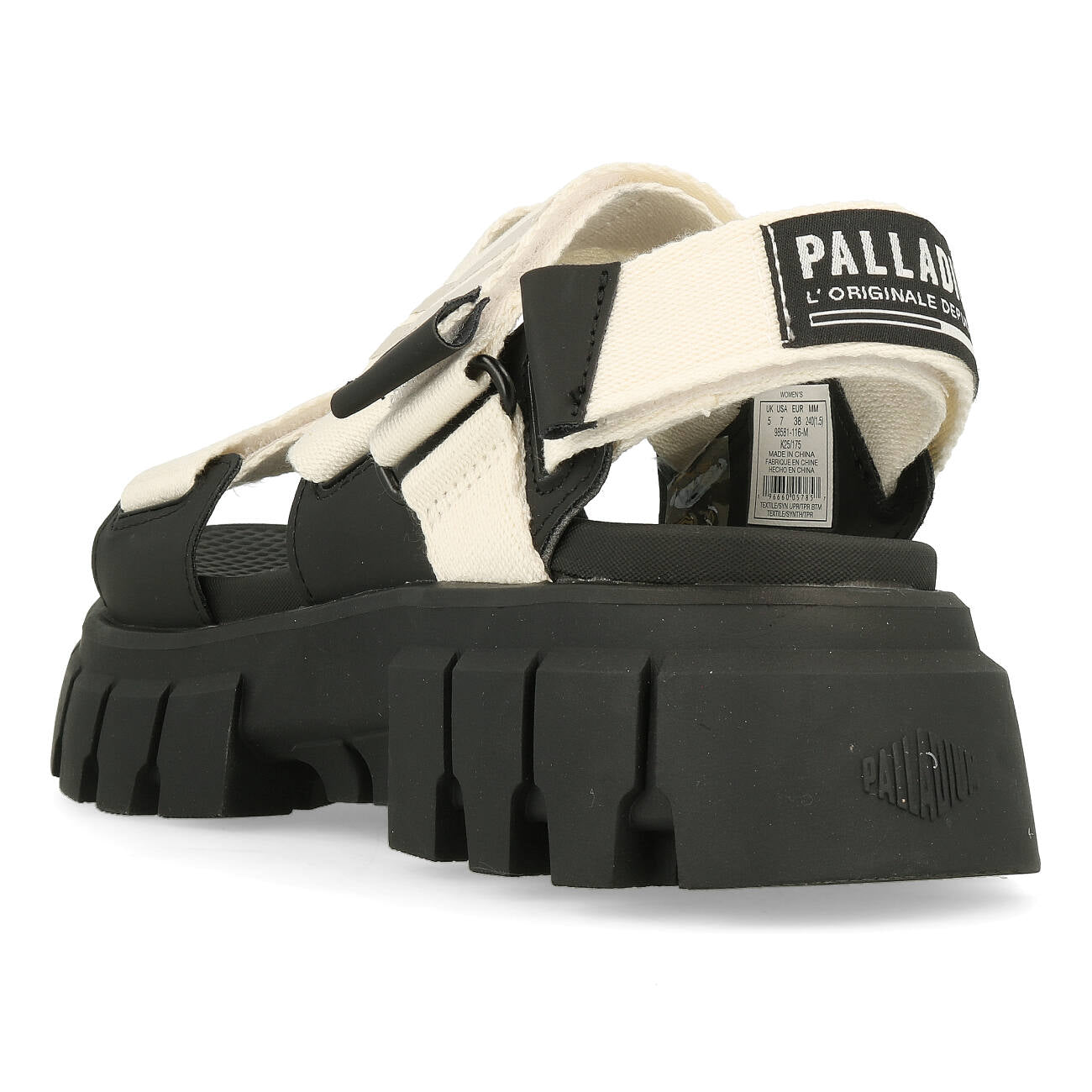 Palladium Revolt Sandal Army damskie Star White