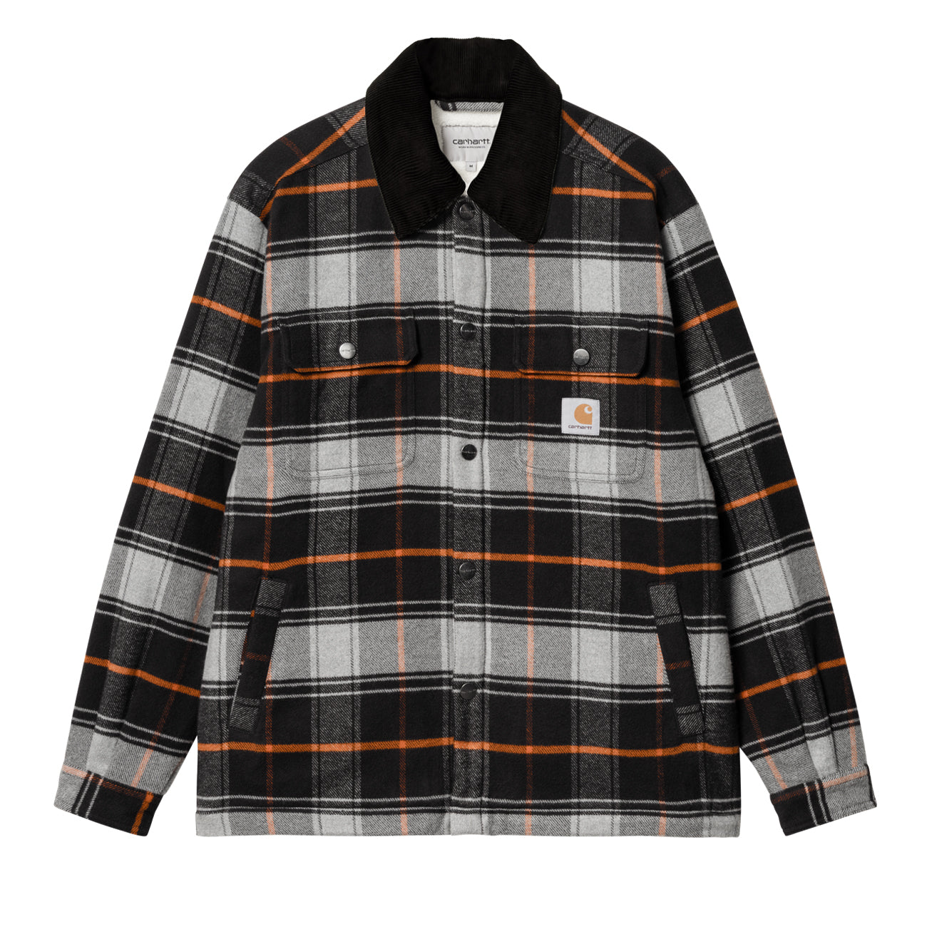 Carhartt WIP Koszula Baris Jac Baris Check Grey Heather