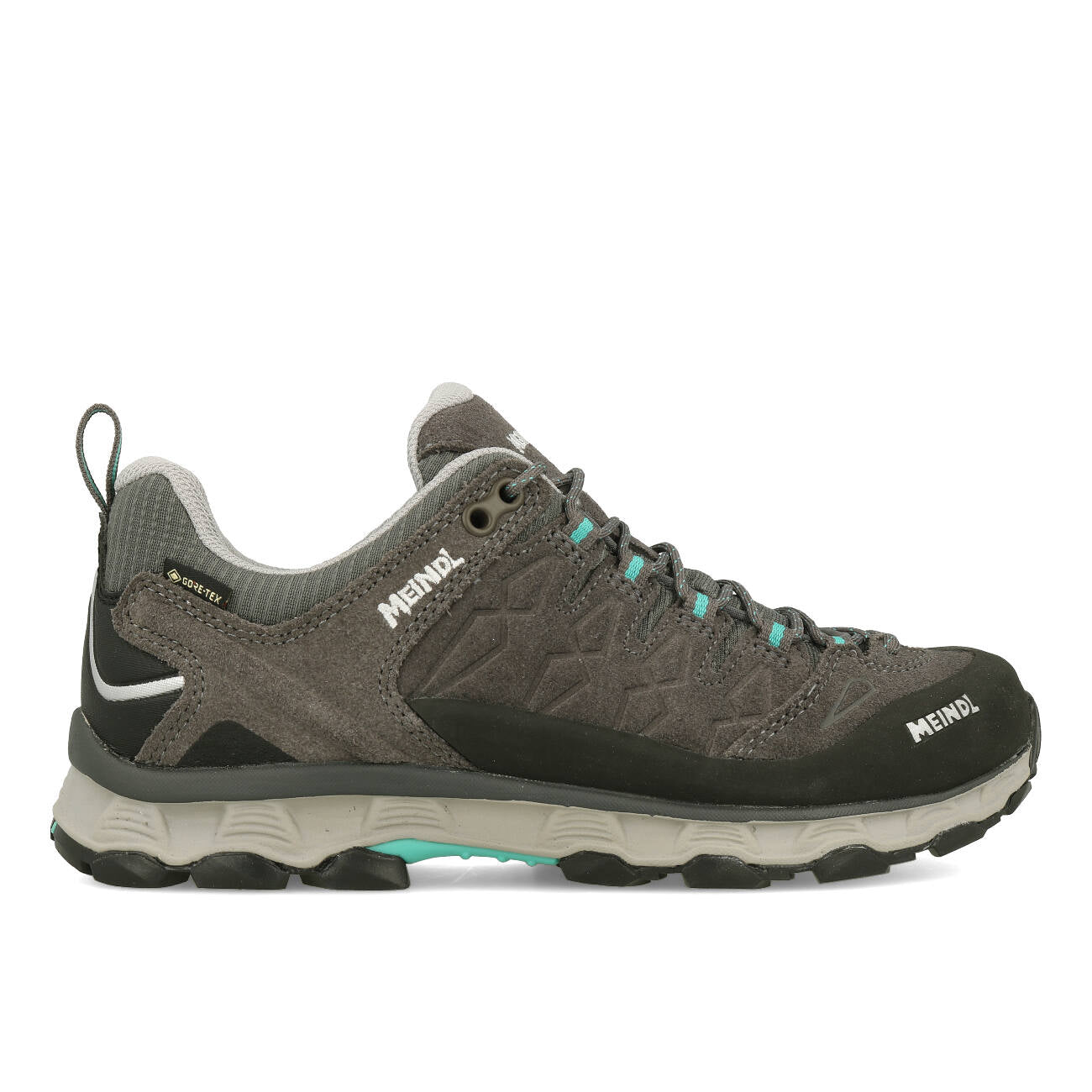 Meindl Lite Trail Lady GTX Damskie szare, turkusowe