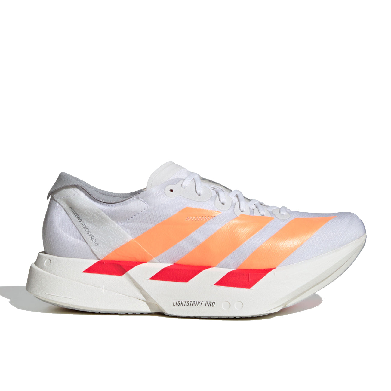 adidas Adizero Adios Pro 4 męskie biało-pomarańczowe