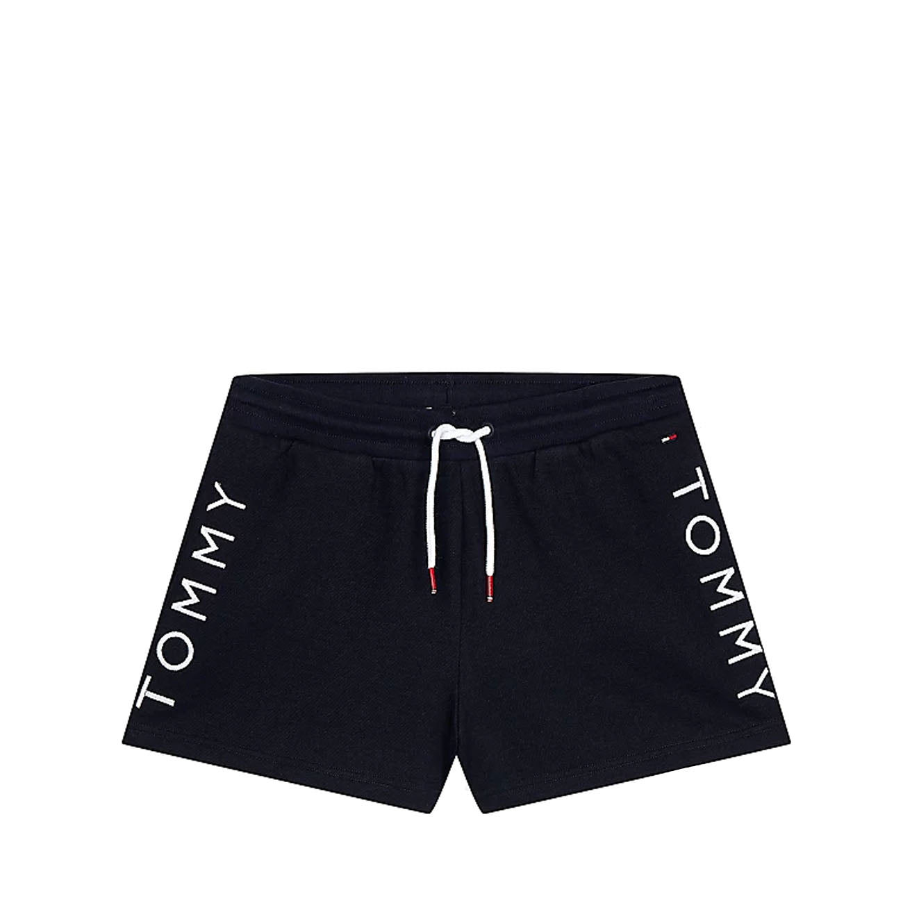 Tommy Hilfiger Szorty damskie dresowe z haftowanym logo Desert Sky