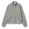 Carhartt WIP Luther Half Zip Sweat Męski Misty Grey Heather