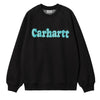 Carhartt WIP Bubbles Sweat męski czarno-turkusowy