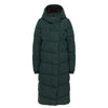 Ragwear Pavla Long Jacket damska, ciemnozielona