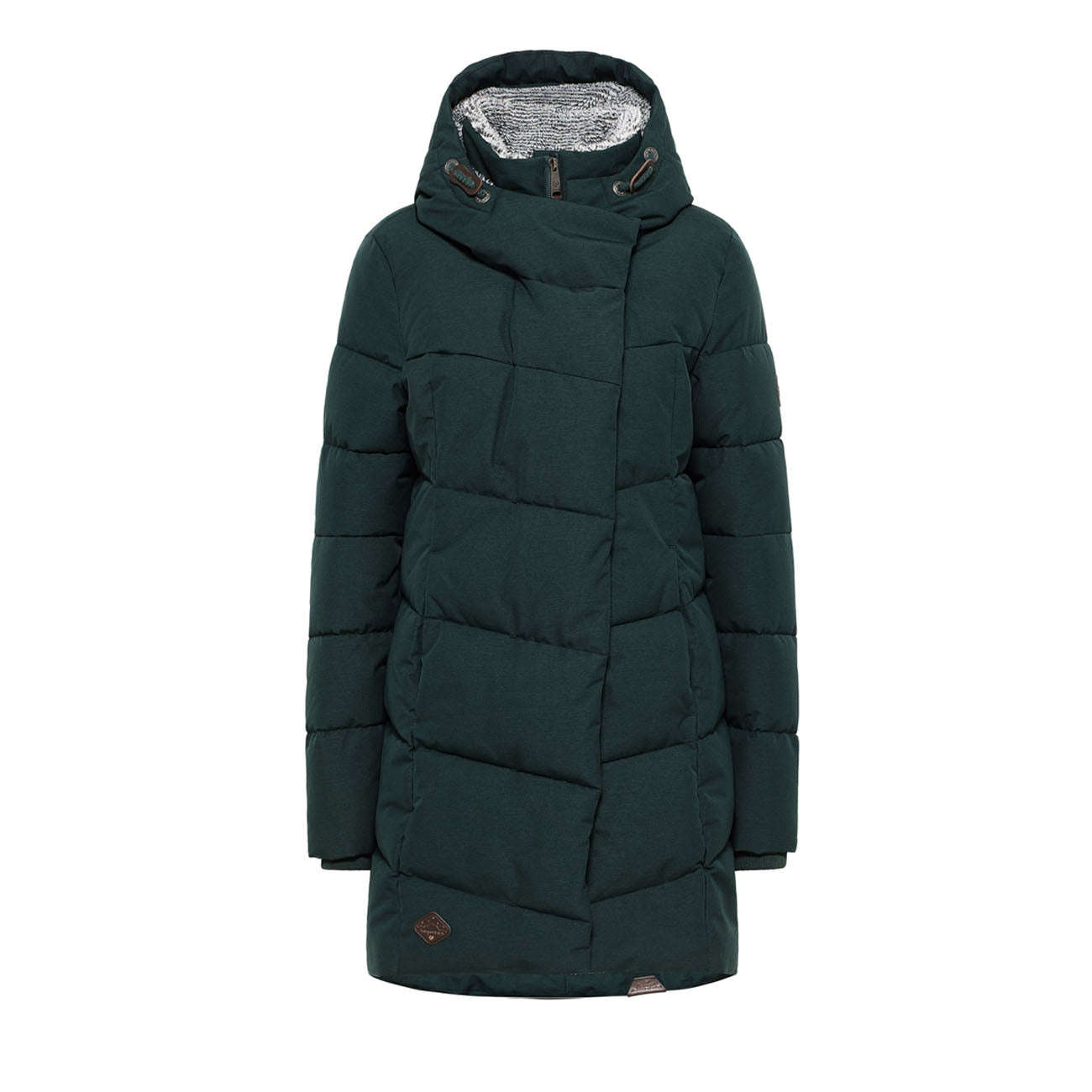 Ragwear Pavla Jacket Damska Ciemnozielona