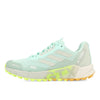 adidas Terrex Agravic Flow 2 GTX W damskie półprzezroczyste obuwie Flash Aqua Wonder Silver Lucid Clementine