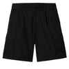 Carhartt WIP Cole Cargo Short Męskie Black Rinsed