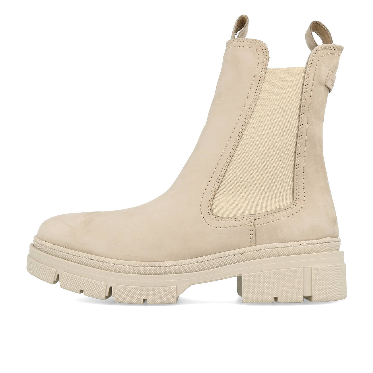 Tamaris 1-25901-41-353 Chelsea Boots Damskie Nubuk Taupe