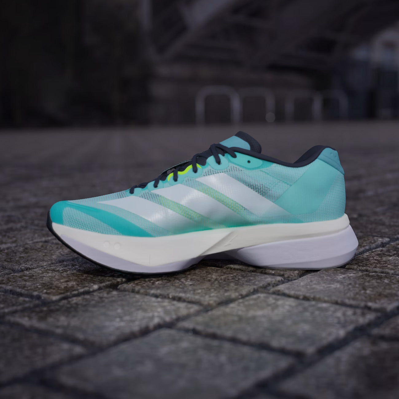 adidas Boston 13 męskie Flash Aqua Cloud White Lucid Lemon