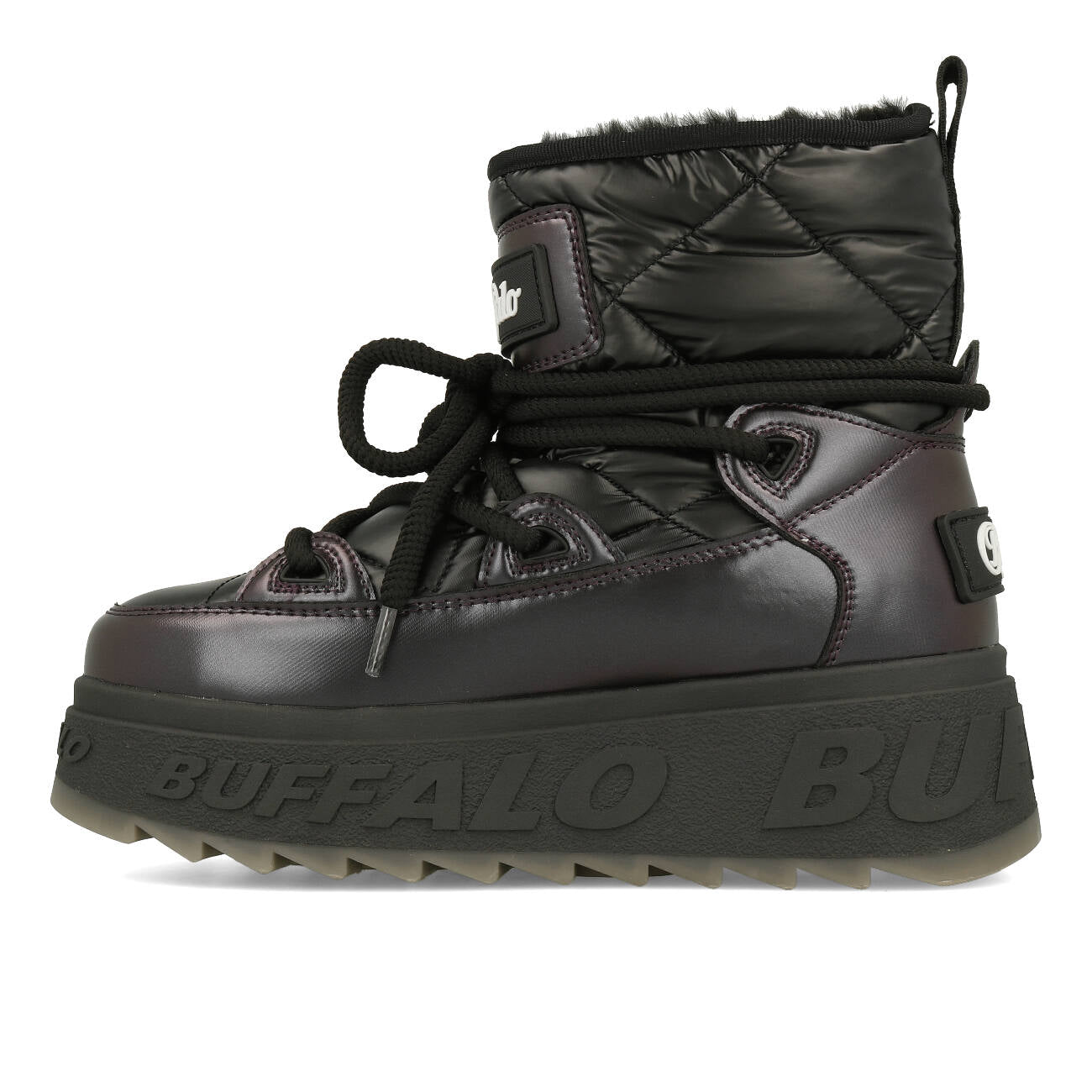 Buffalo Eliza Snow Boot Wegański Nappa Czarny