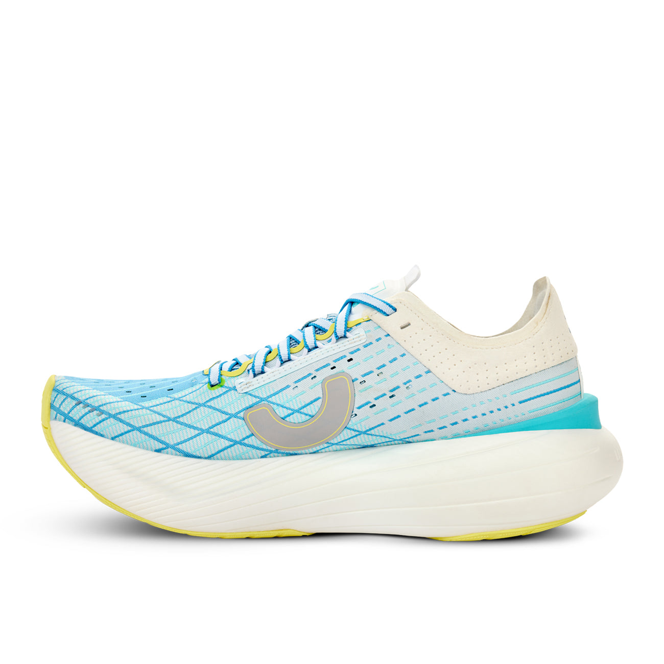 True Motion U-TECH Solo 2 Damskie White Oyster Mushroom Malibu Blue