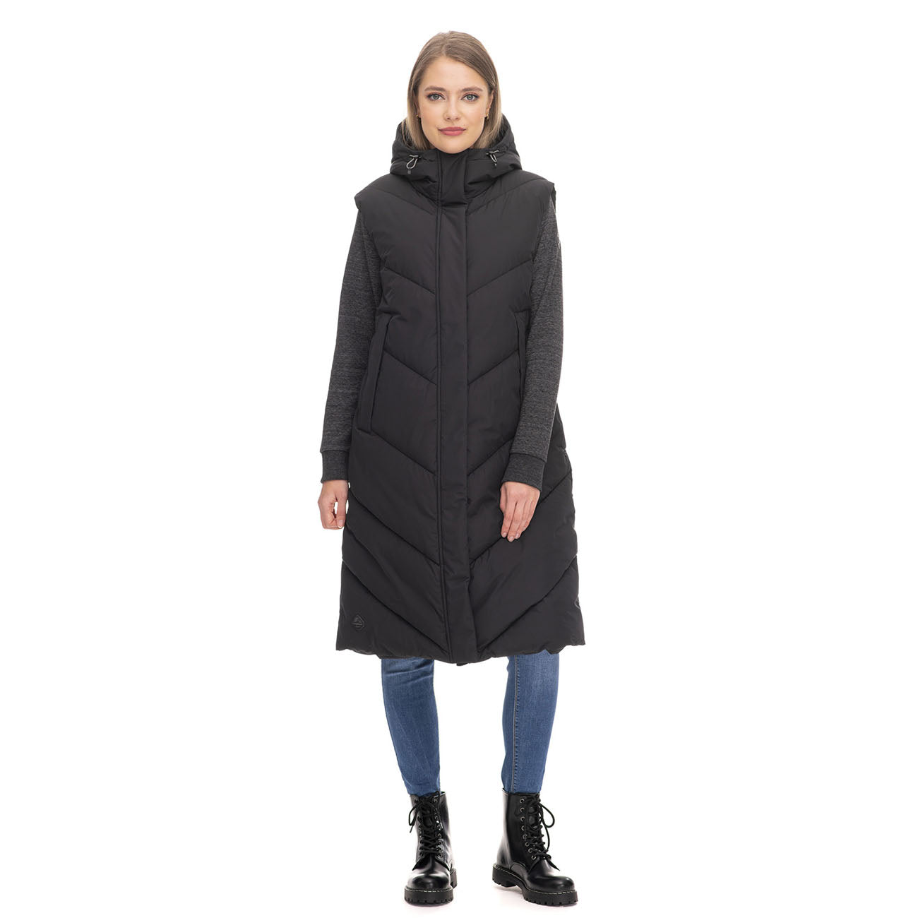 Ragwear Suminka Vest Damska Czarna