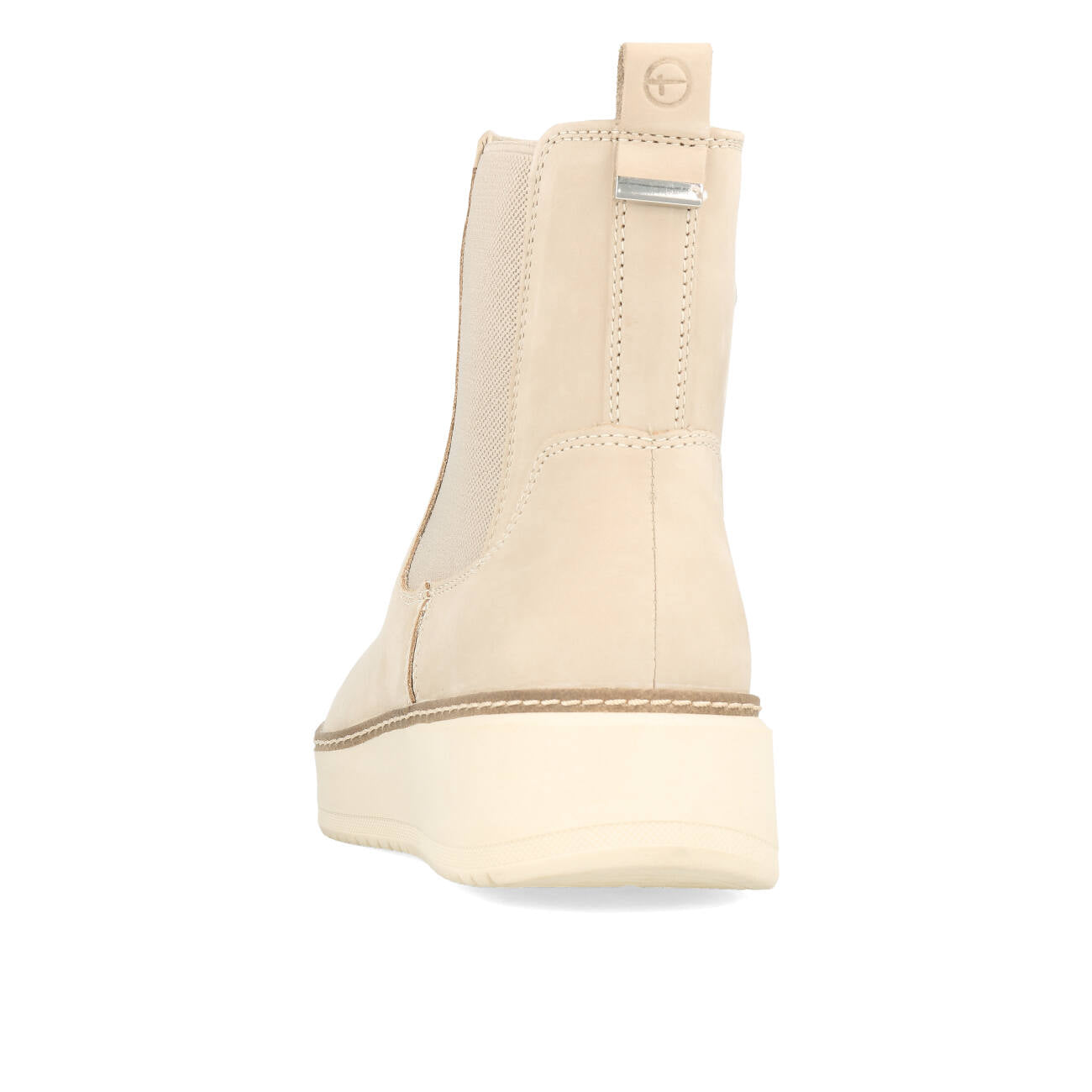 Tamaris 1-25403-41-353 Botki Chelsea Damskie Nubuk Taupe