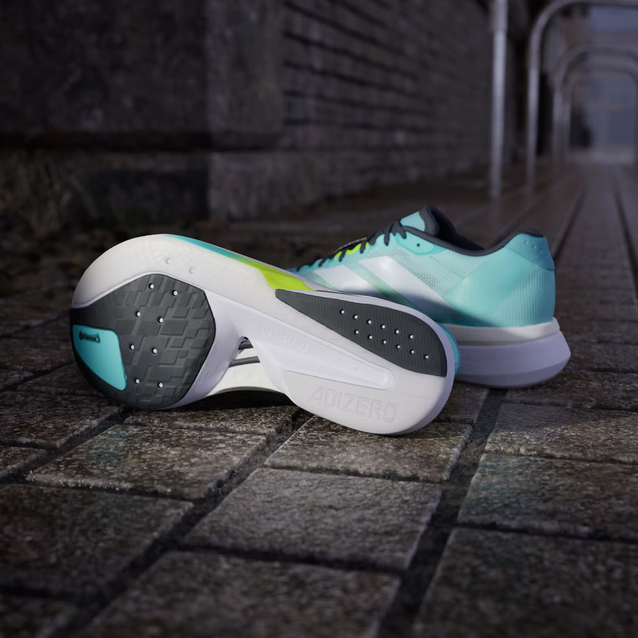 adidas Boston 13 męskie Flash Aqua Cloud White Lucid Lemon