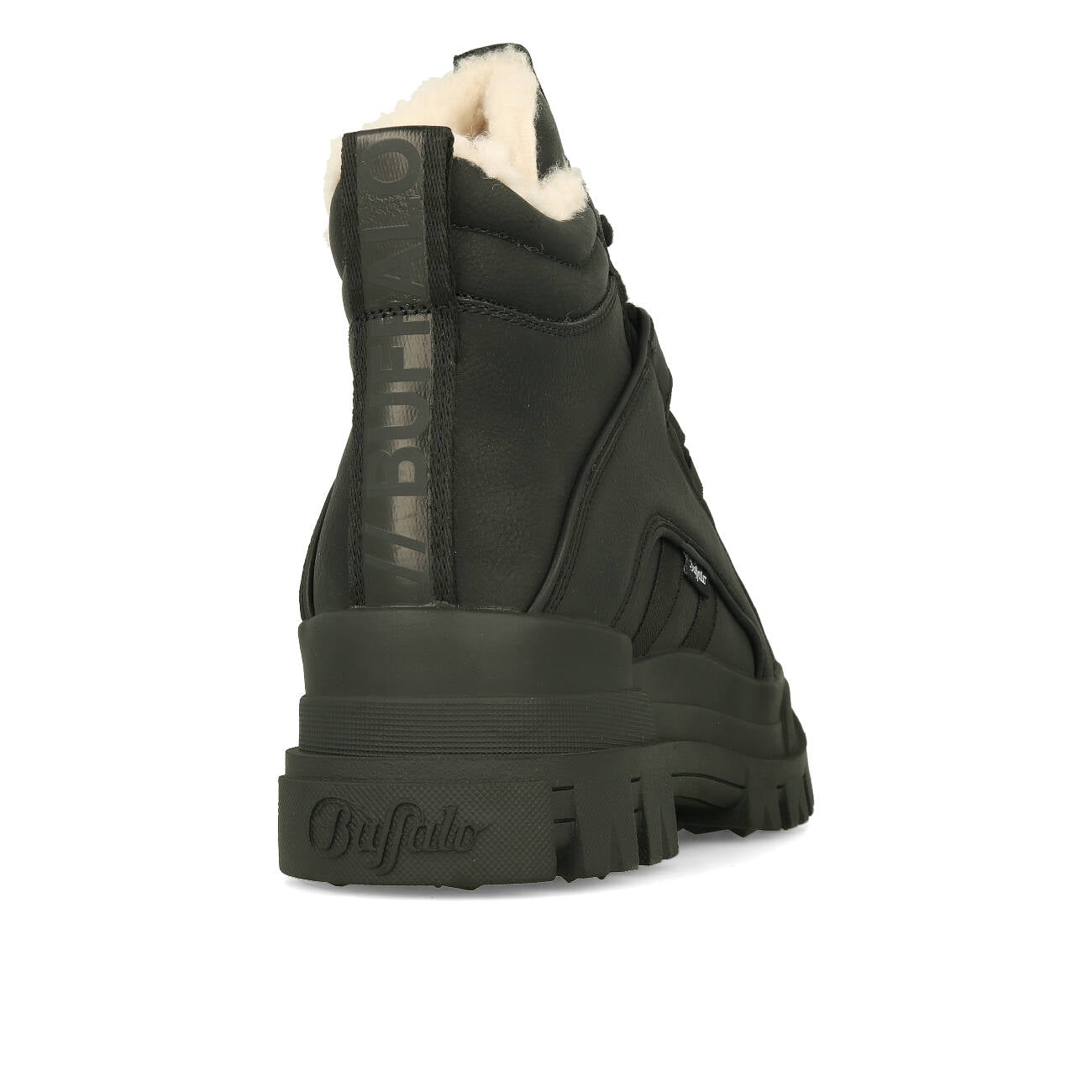 Buffalo Aspha NC Mid Warm Vegan Nubuk Czarny
