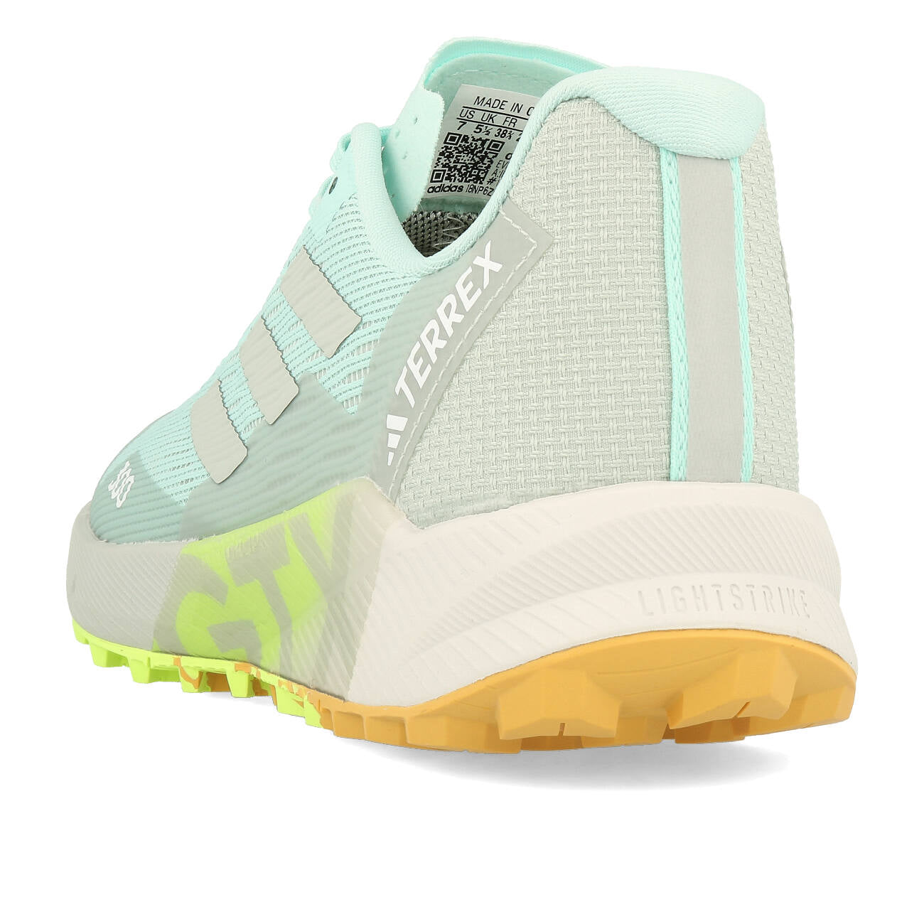 adidas Terrex Agravic Flow 2 GTX W damskie półprzezroczyste obuwie Flash Aqua Wonder Silver Lucid Clementine