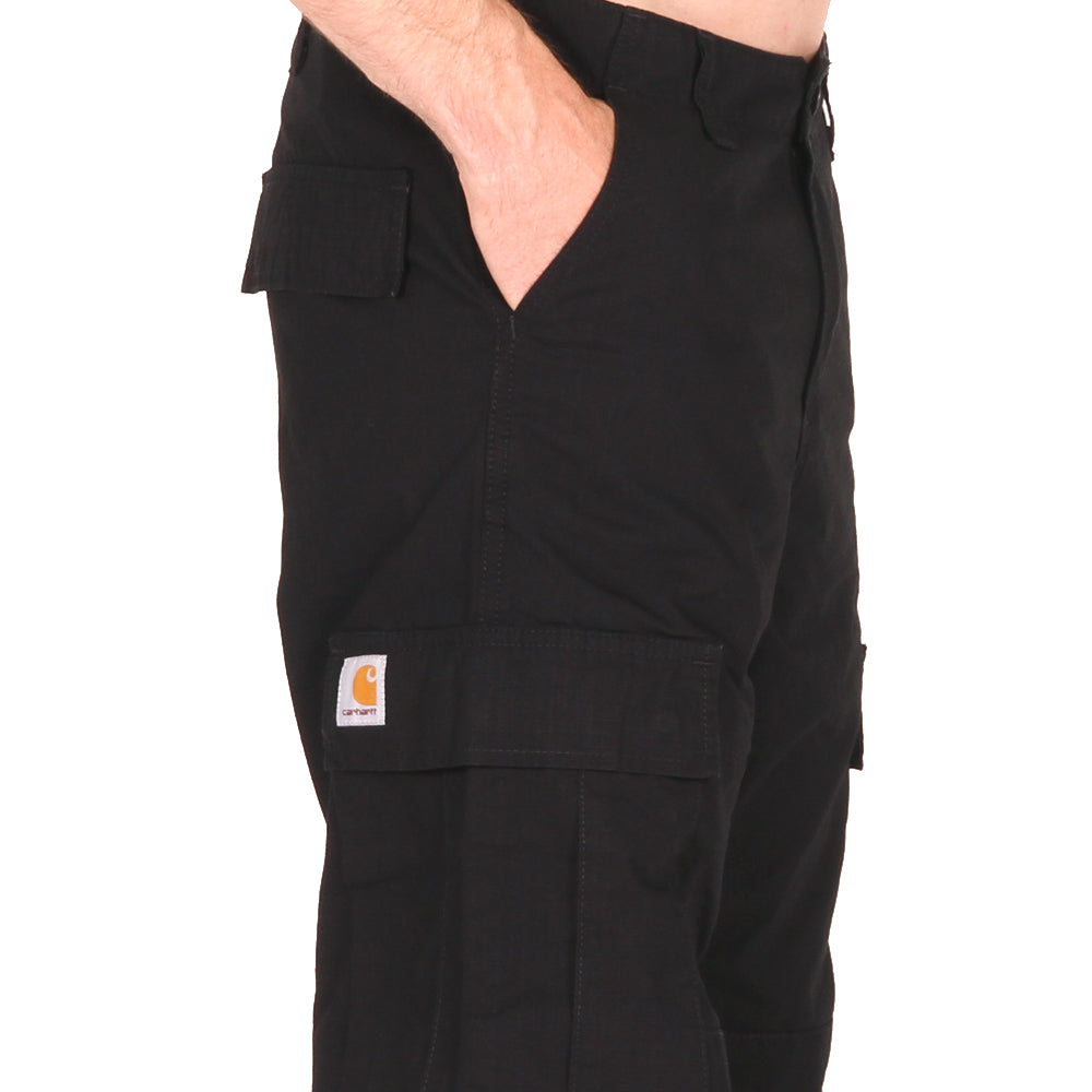 Carhartt WIP Regular Cargo Pant męskie Ripstop Black