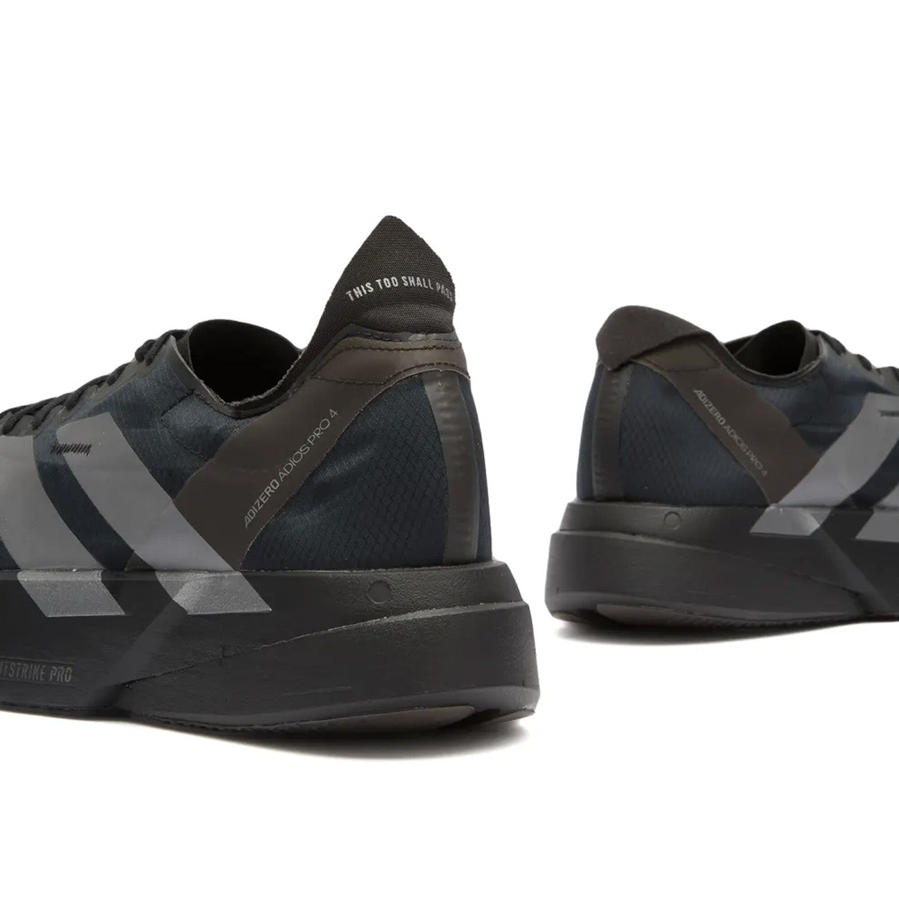 adidas Adizero Adios Pro 4 męskie Core Black Iron Metallic Carbon