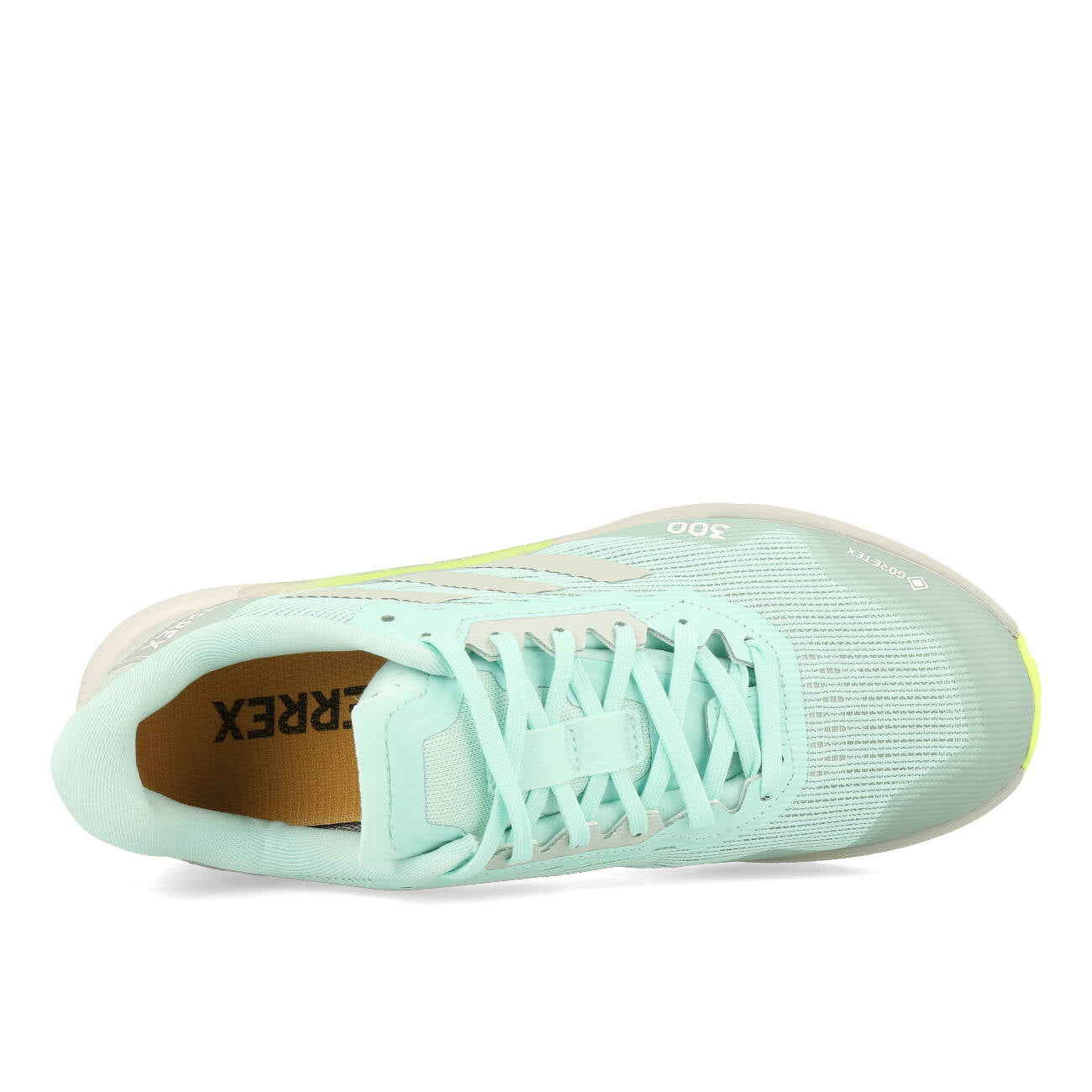adidas Terrex Agravic Flow 2 GTX W damskie półprzezroczyste obuwie Flash Aqua Wonder Silver Lucid Clementine
