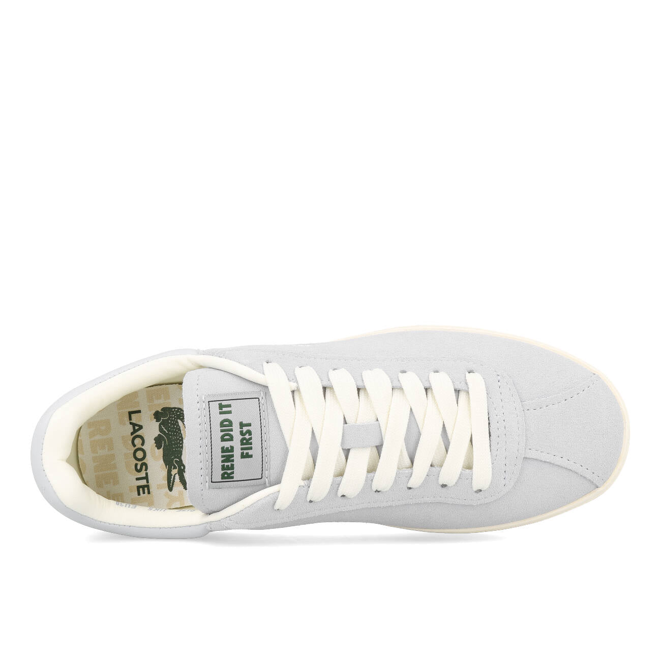 Lacoste Baseshot 124 2 SFA Damskie Jasnoniebieskie Złamana biel