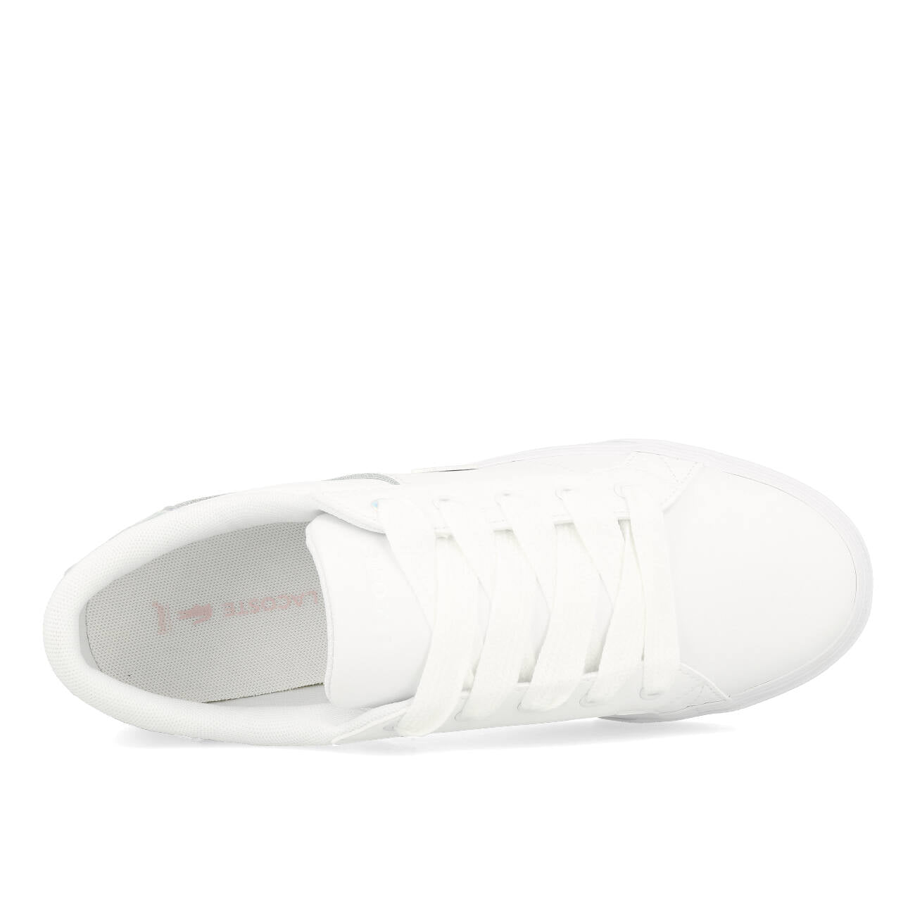 Lacoste Ziane Platform 124 2 CFA Damskie Biały Jasnoróżowy