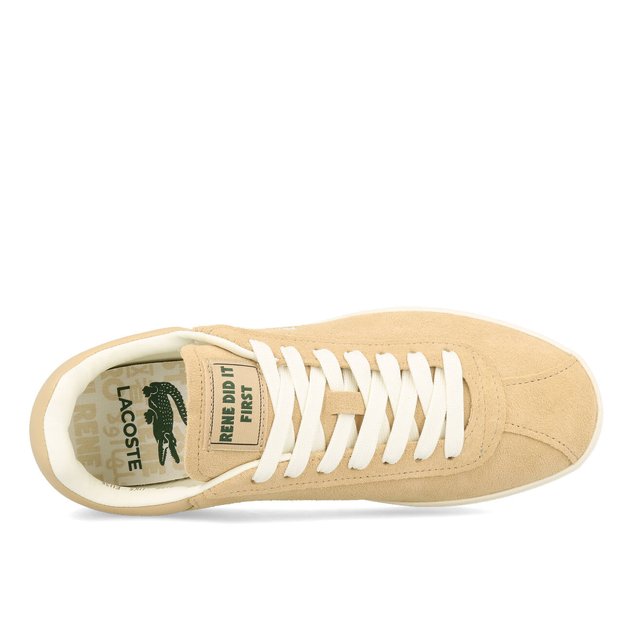 Lacoste Baseshot 124 2 SFA Damskie Jasnobrązowe Złamana Biel