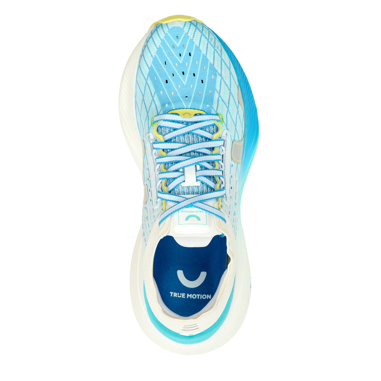 True Motion U-TECH Solo 2 Damskie White Oyster Mushroom Malibu Blue