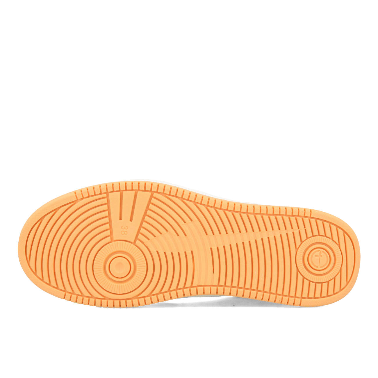 Tamaris 1-23729-42-160 Trampki Damskie Biały Pomarańczowy