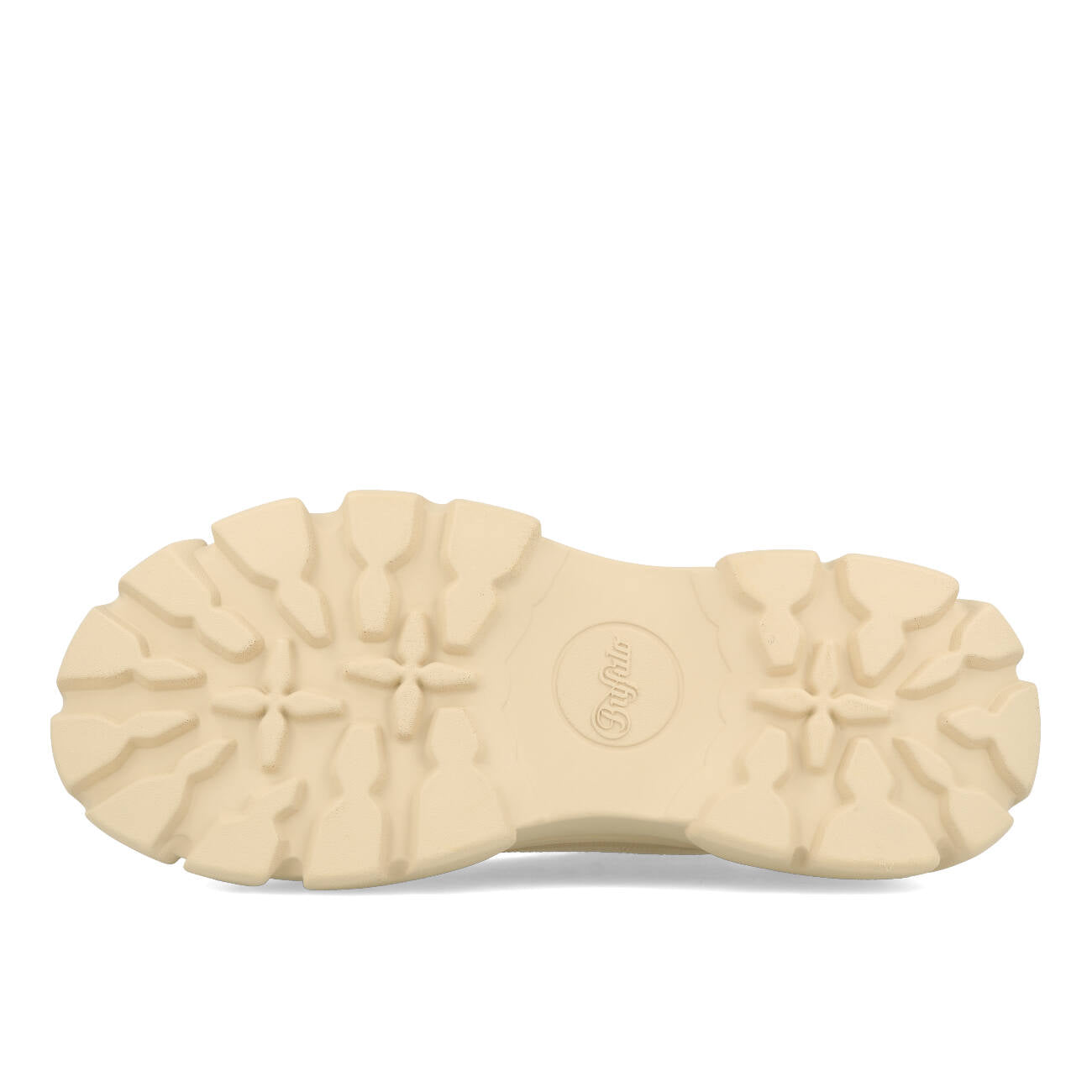 Buffalo Cade Lace Up Lo Damskie Organiczna Bawełna Kremowe
