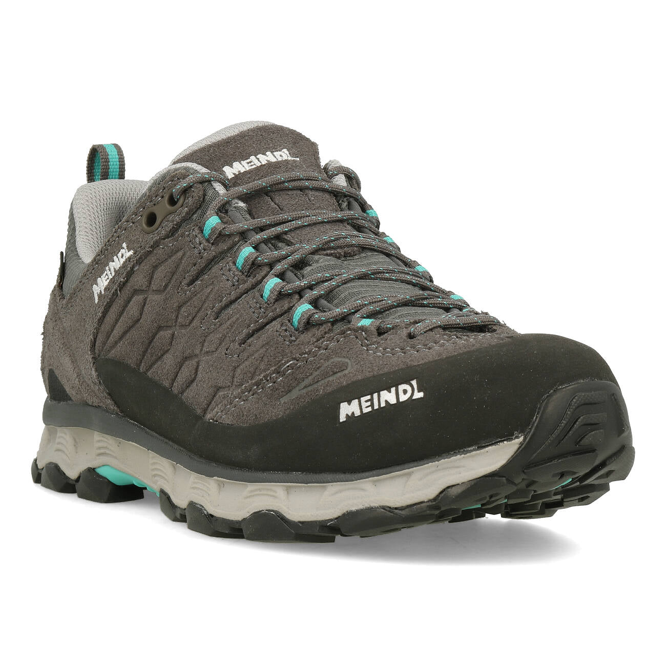 Meindl Lite Trail Lady GTX Damskie szare, turkusowe