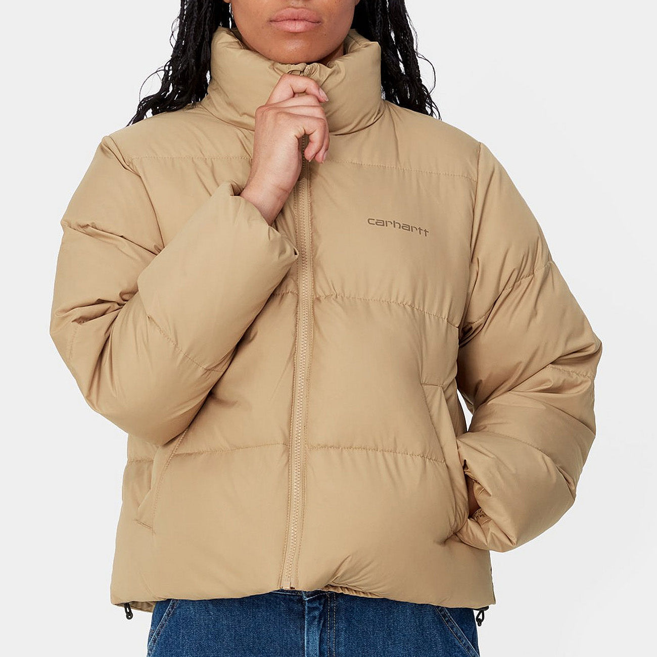 Carhartt WIP W' Springfield Jacket damska Orzechowe Czekoladowe