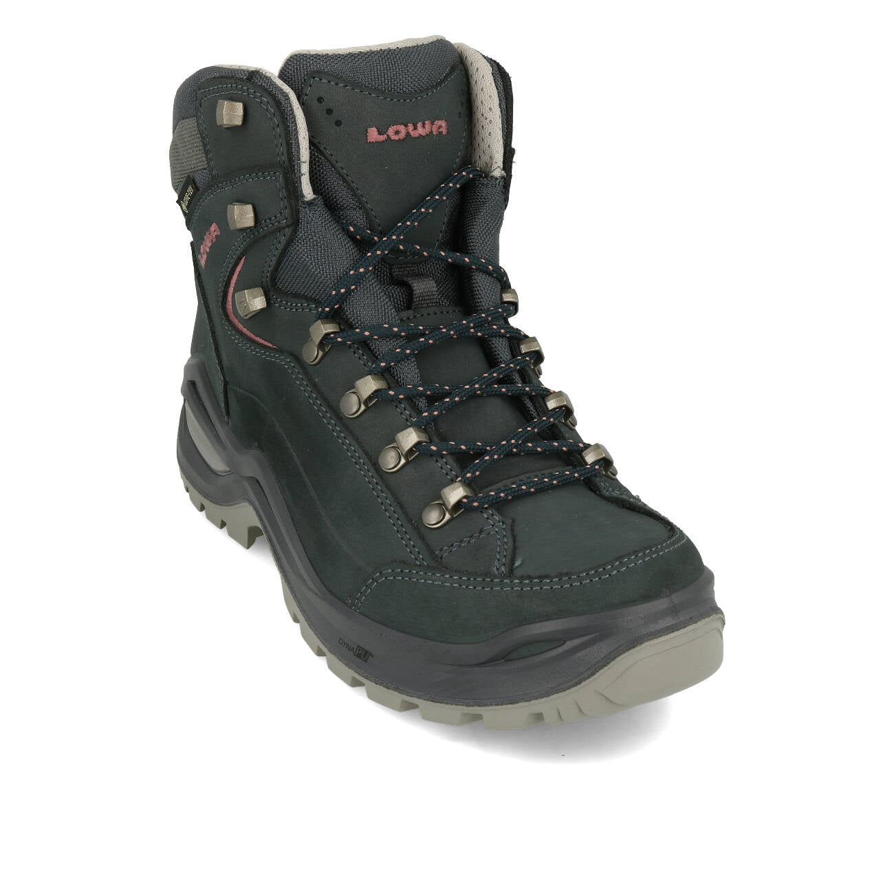 Lowa Renegade Evo GTX Mid Ws Damskie Stalowy Niebieski Stary Róż