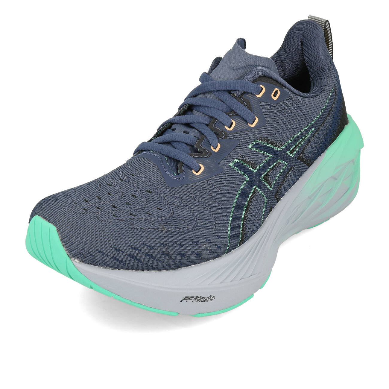 Asics Novablast 4 damskie Thunder Blue Blue Expanse