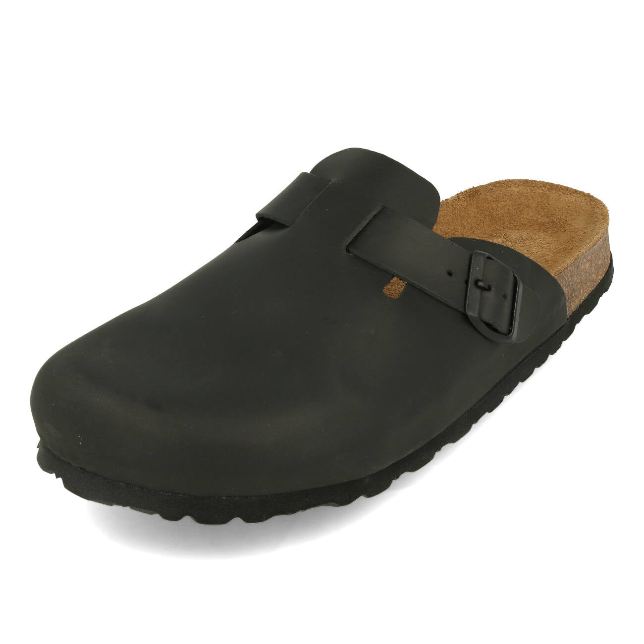 Neu-B Baden Sandały Oiled Leather Black