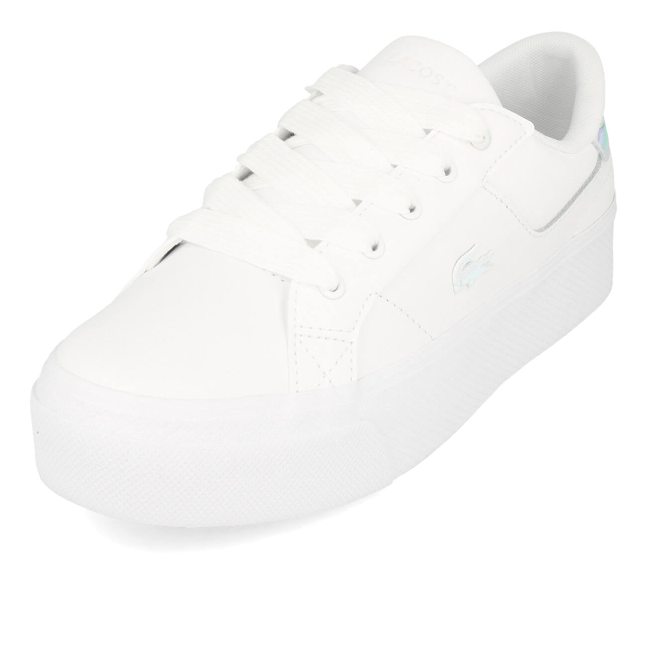 Lacoste Ziane Platform 124 2 CFA Damskie Biały Jasnoróżowy